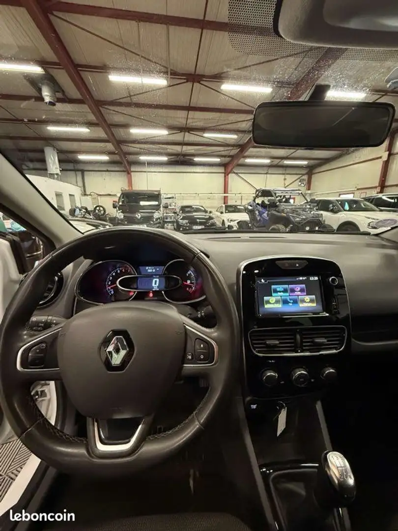 Renault Clio IV 4 1.5 Dci 1ere main TVA RECUPERBLE Blanc - 2