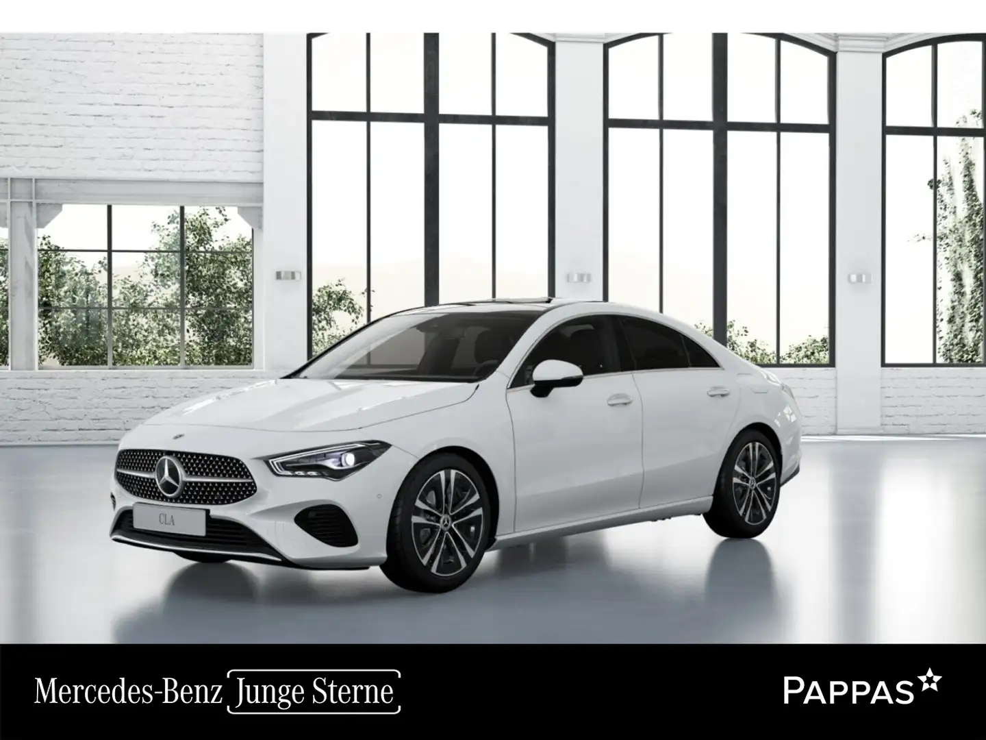 Mercedes-Benz CLA 180 Coupé PTS Cam Navi Pano Wide LED SHZ Weiß - 1