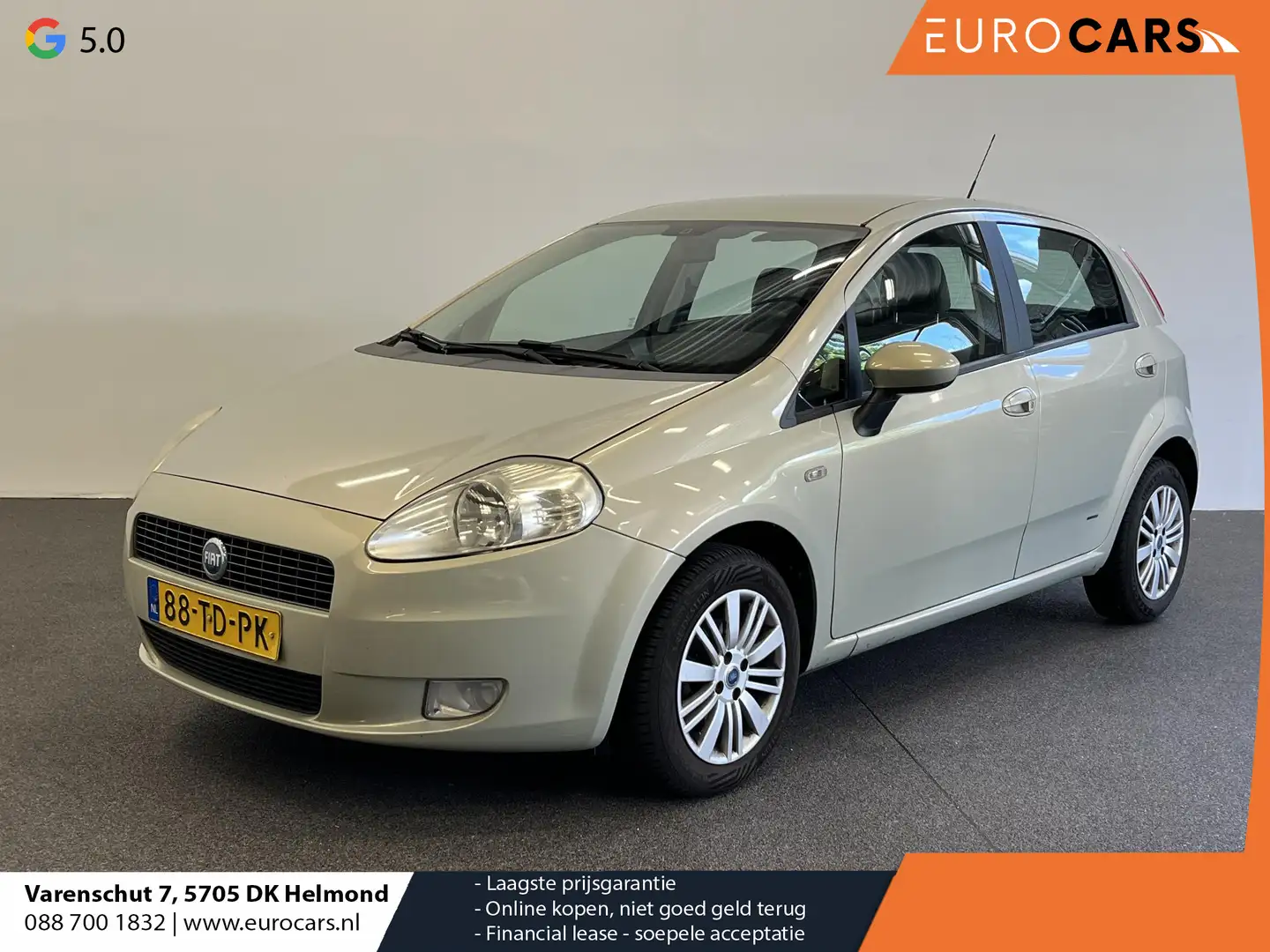 Fiat Grande Punto 1.4 Sportsound APK tot 19-07-2026 !! Climate Contr Beige - 1