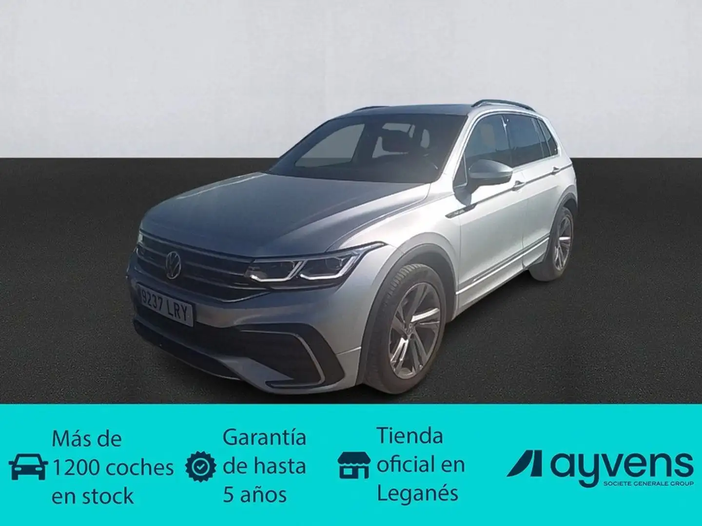 Volkswagen Tiguan 2.0TDI R-Line DSG 110kW Gris - 1