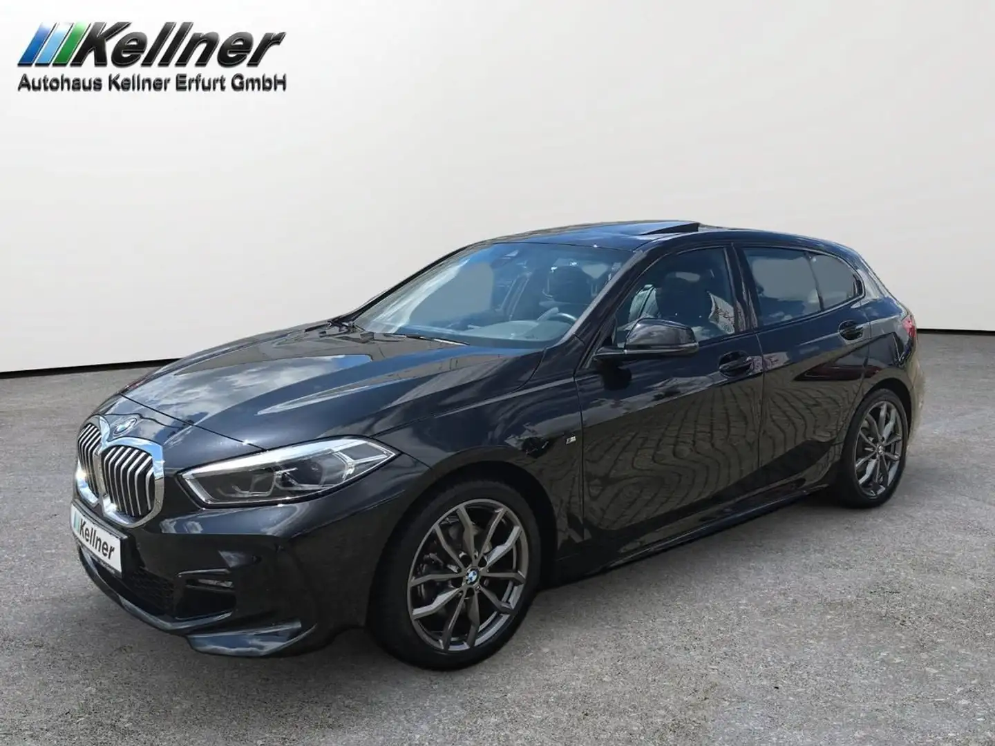 BMW 118 i Aut.+M-Sport+Pano+Klimaaut.+Sitzhzg. Schwarz - 1