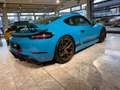 Porsche Cayman GT4 MANTHEY*MWST.*MIAMIBLAU*CLUBSPORT*20" Albastru - thumbnail 7