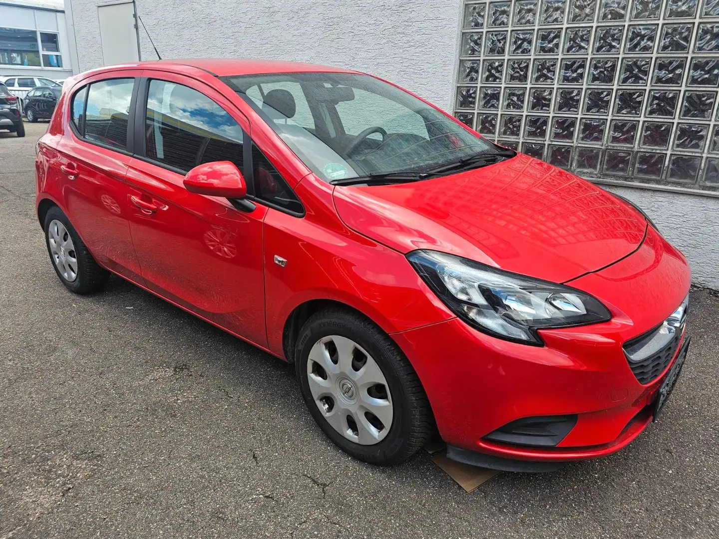 Opel Corsa 1,0 16V E Edition ecoFlex Rot - 1