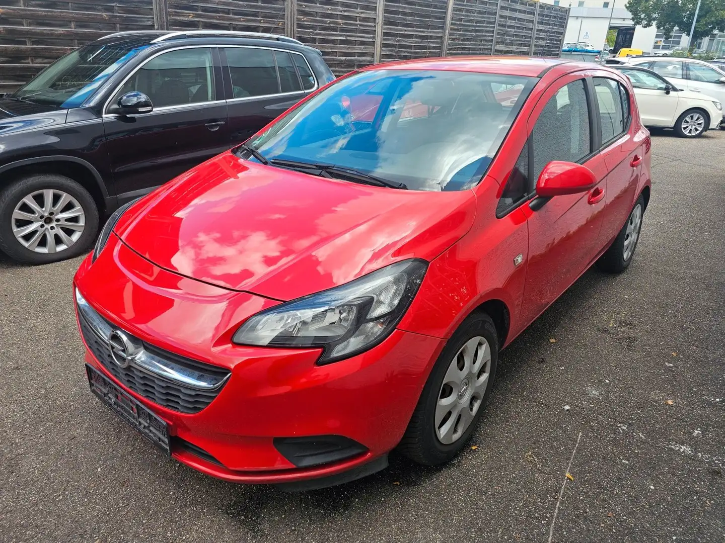 Opel Corsa 1,0 16V E Edition ecoFlex Rot - 2