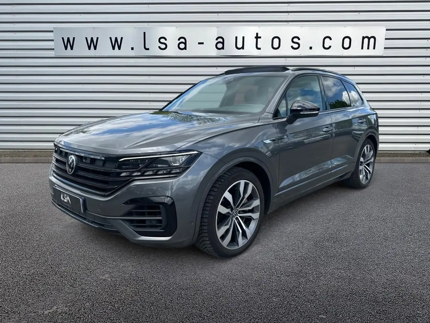 Volkswagen Touareg 3.0 TSI eHybrid 462 Tiptronic R 4Motion Gris - 1