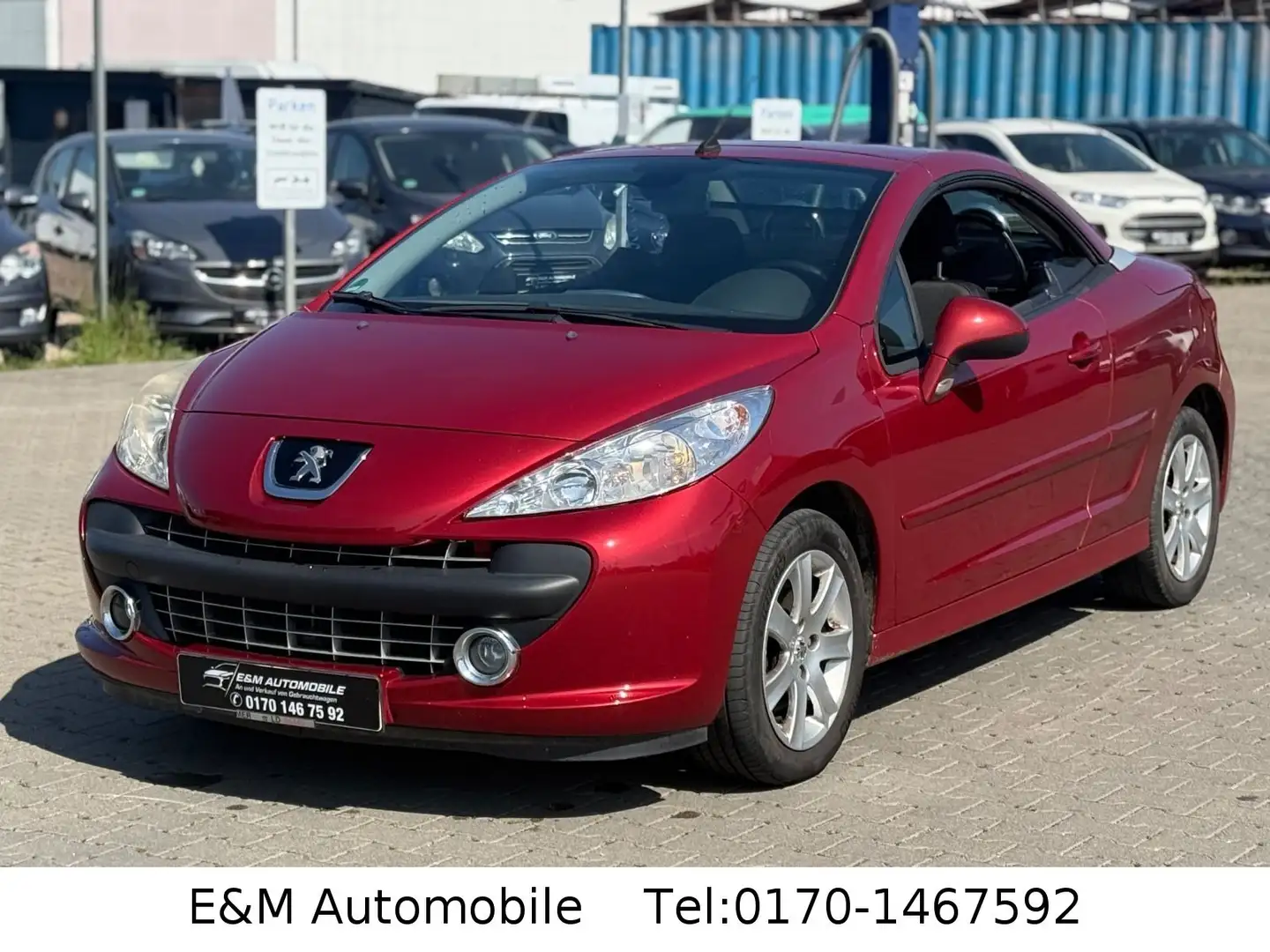 Peugeot 207 CC Sport+1.HAND+KLIMA+TÜV NEU+SITZHEIZUNG Rouge - 2