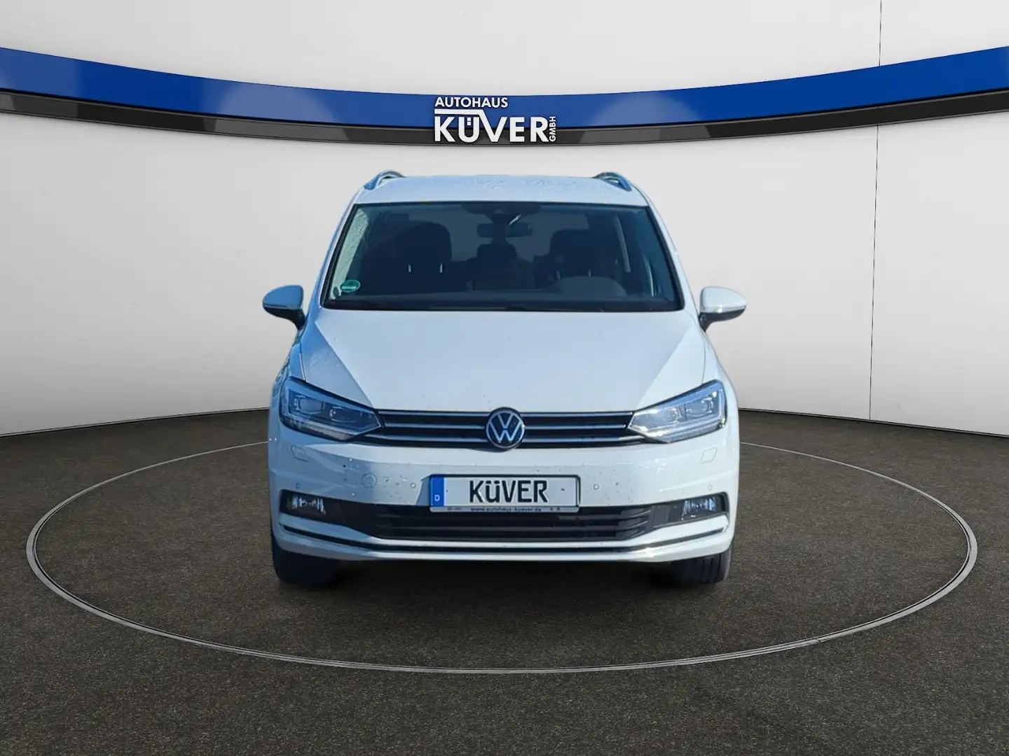 Volkswagen Touran Highline 1,5 TSI Navi+ACC+AHK+Shzg.+LED Weiß - 2