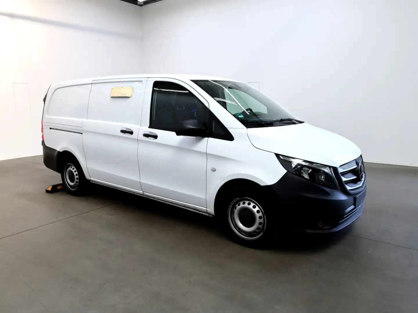 Mercedes-Benz Vito114CDI KA lang ,Klima,Sortimo Regalsystem Blanc - 2