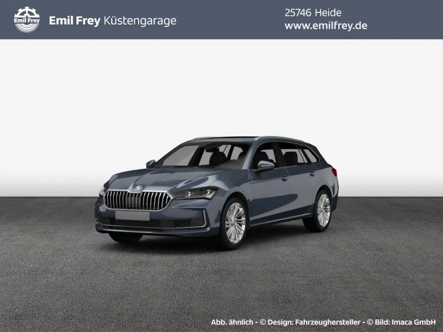 Skoda Superb 2.0 TDI Sportline Gri - 1