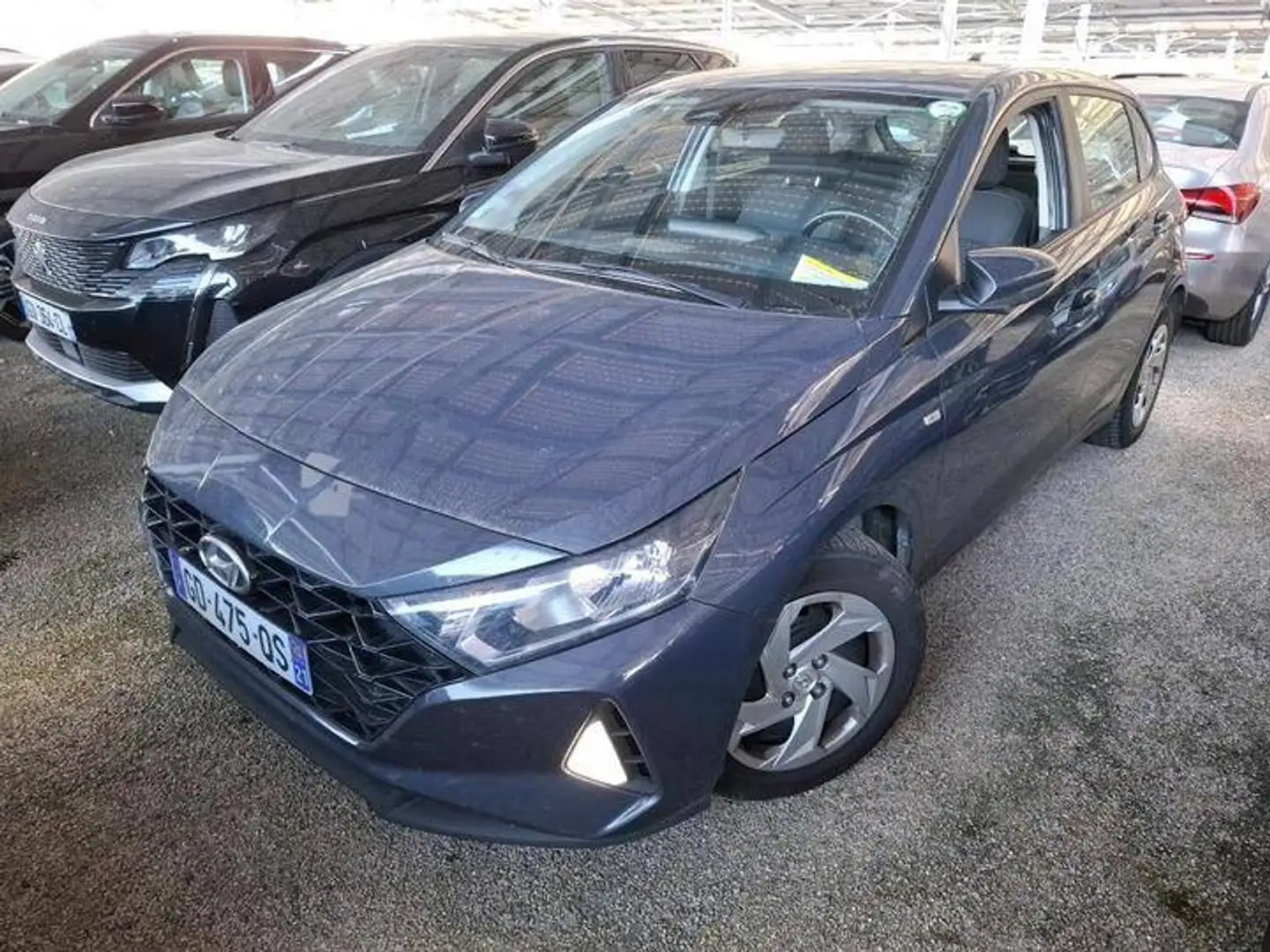 Hyundai i20 II 1.0 T-GDi 100ch Business DCT-7 Euro6d-T EVAP Gris - 2