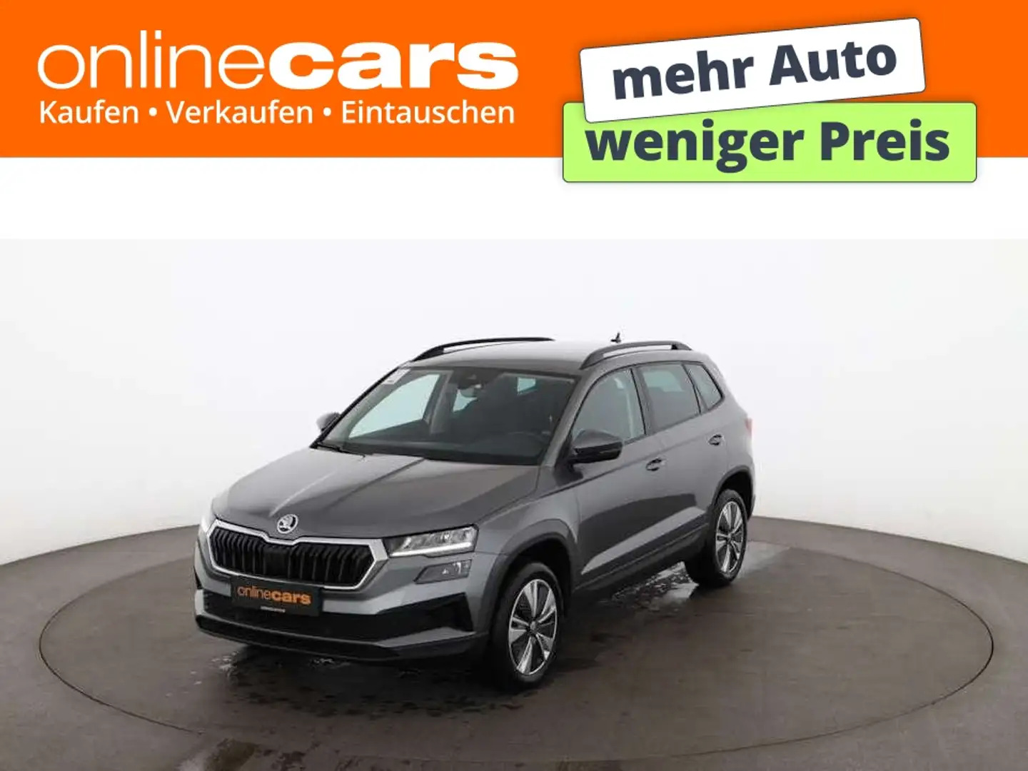 Skoda Karoq 2.0 TDI Ambition LED LEDER RADAR NAVI R-CAM Grau - 1