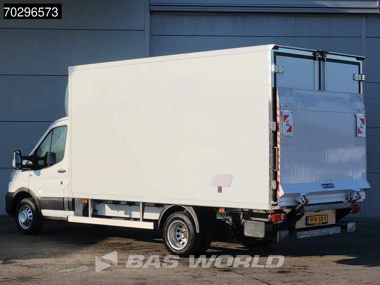 Ford Transit 170pk Koelwagen Laadklep Zijdeur Dubbellucht Carri Wit - 2