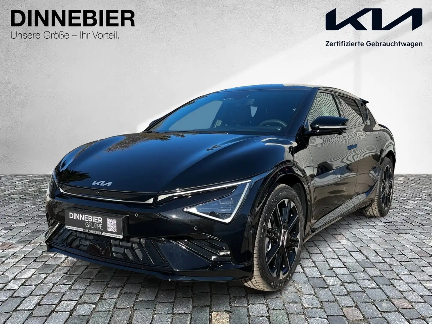 Kia EV6 GT-Line AWD+Glasdach+360°Kamera+LED+Navi Nero - 2