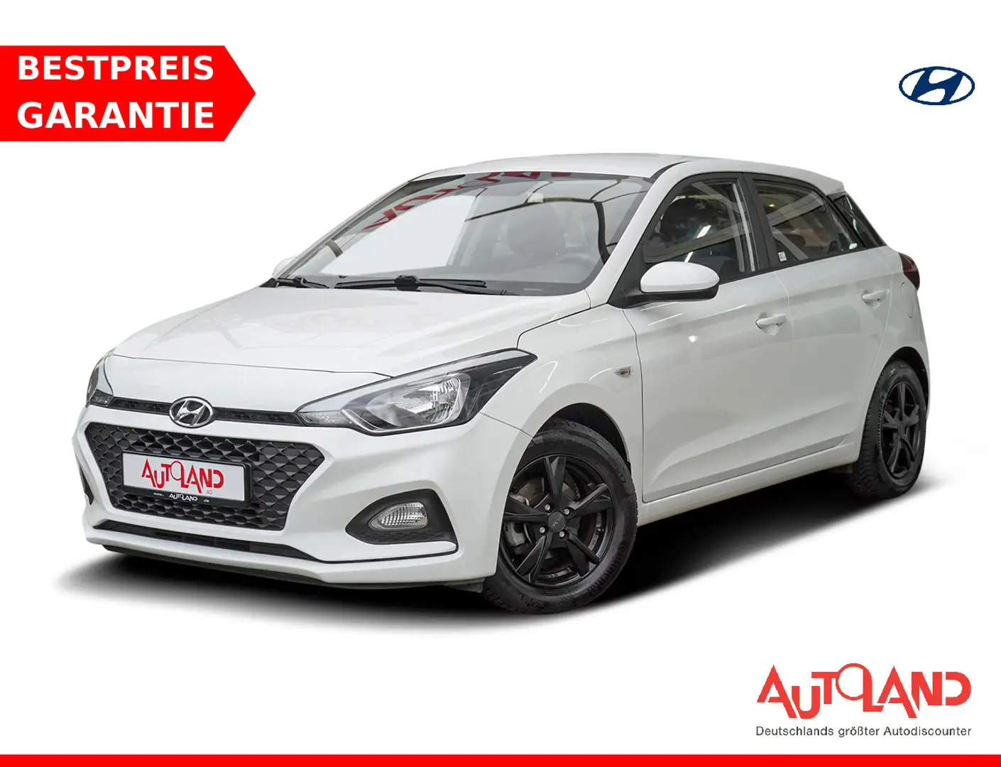 Hyundai i20 1.2 Pure Klima USB Blanc - 1