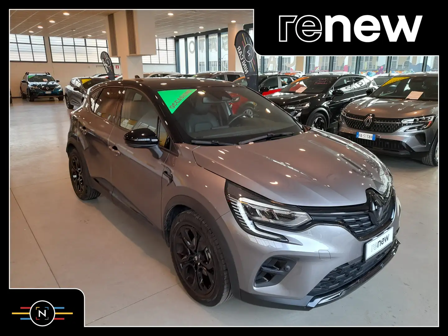 Renault Captur 1.6 E-Tech full hybrid Rive Gauche 145cv auto Grau - 1