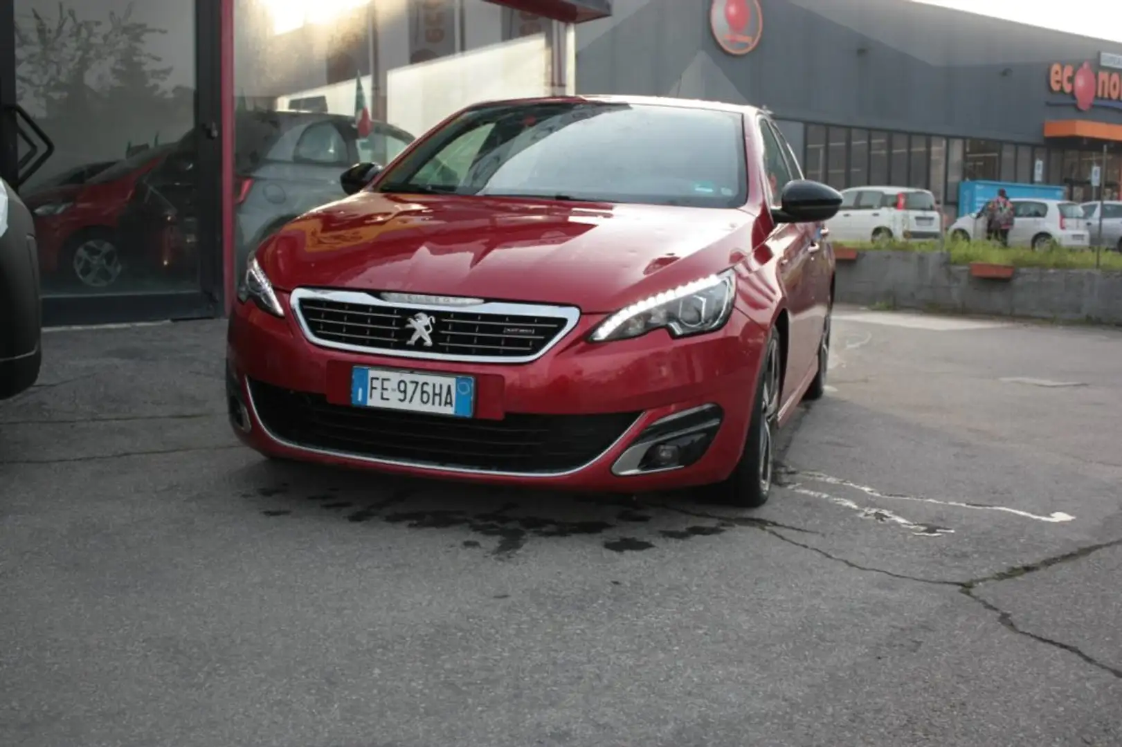 Peugeot 308 BlueHDi 120 S&S GT Line grandinata Rosso - 1