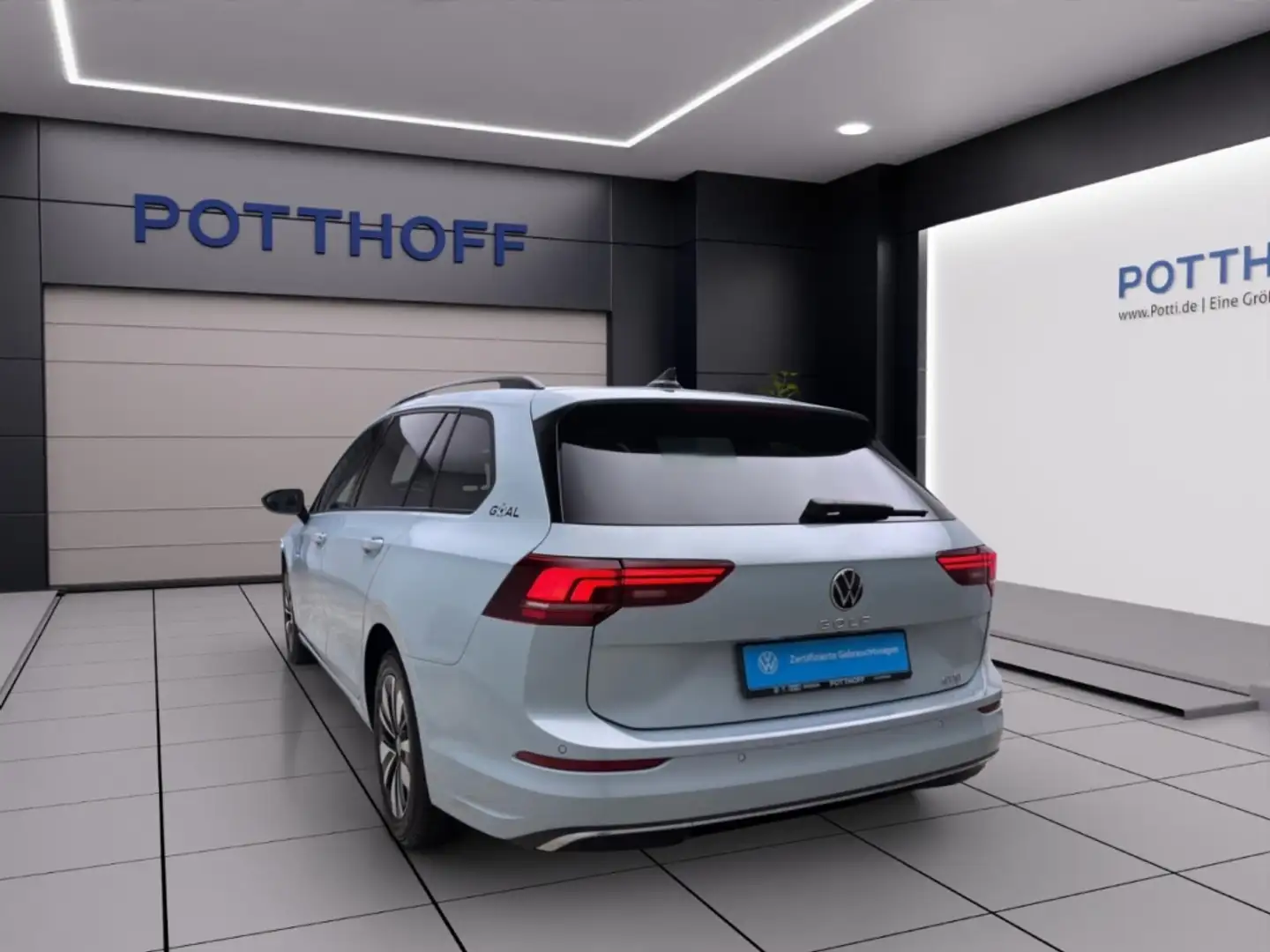 Volkswagen Golf Variant 1.5 eTSI DSG GOAL KAMERA KLIMA PDC ACC Blau - 2