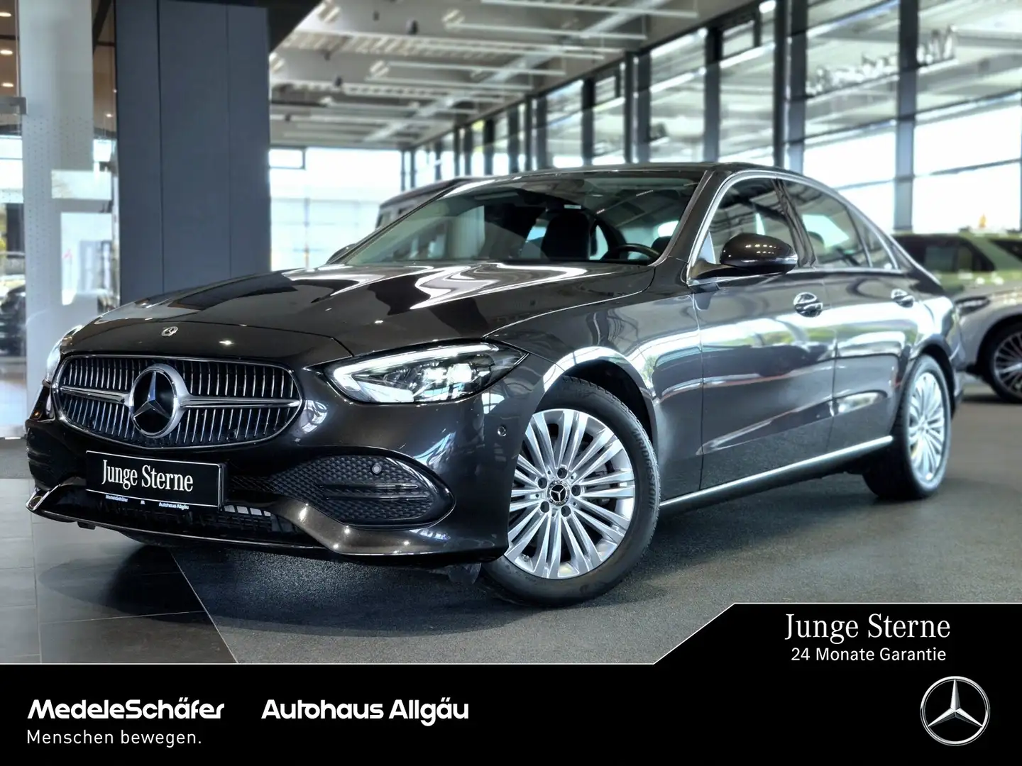 Mercedes-Benz C 220 C 220 d Avantgarde AHK Vorr.-Distronic Kamera LED Gris - 1