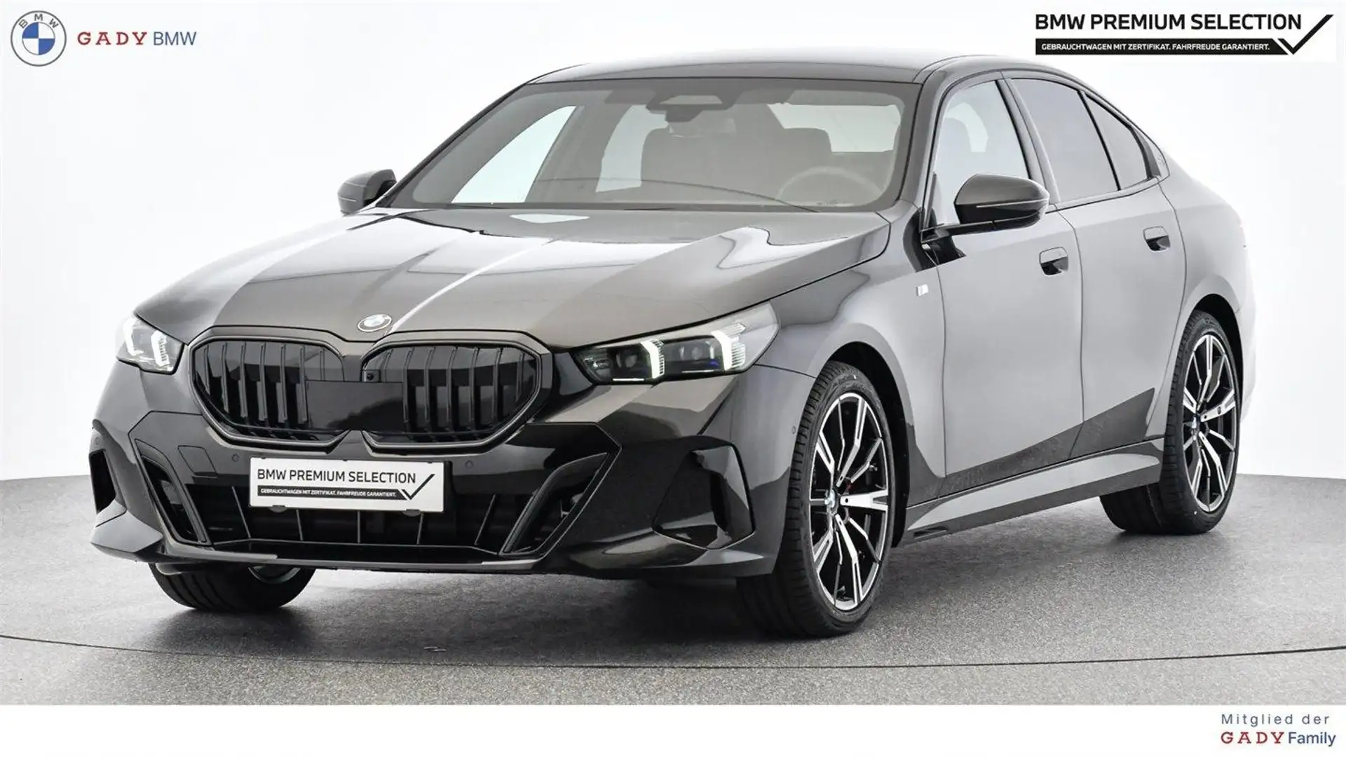 BMW 520 d xDrive Schwarz - 1