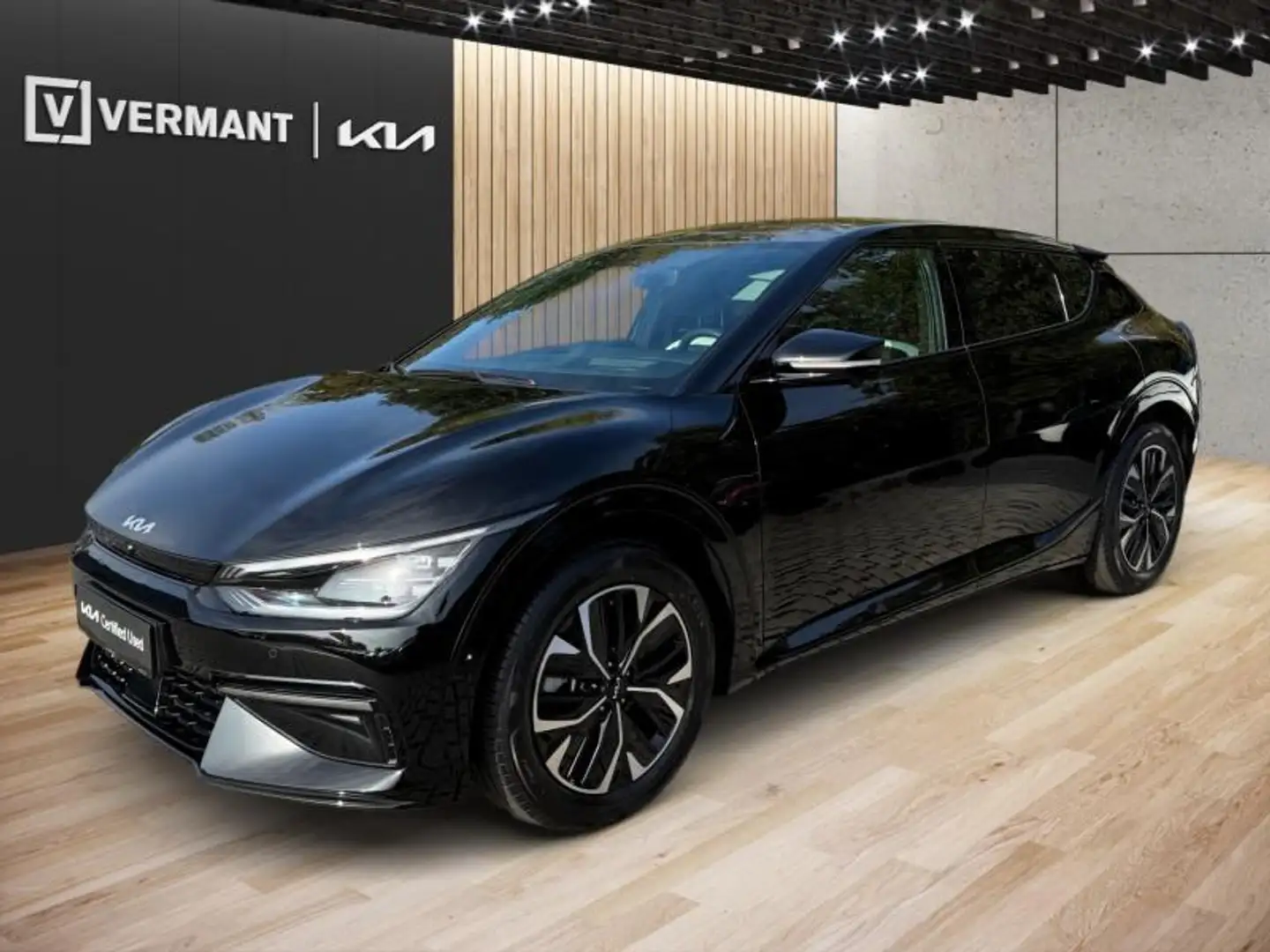 Kia EV6 GTLINE AWD 77.4 kWh AP PP SR Noir - 1