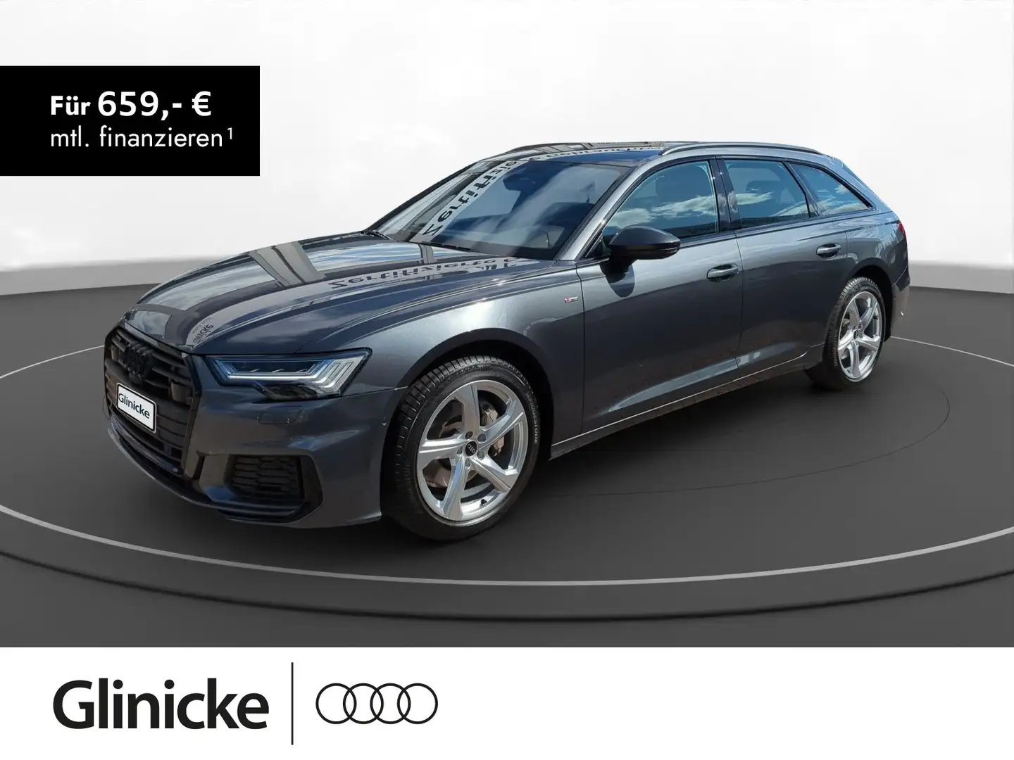 Audi A6 45 TDI quattro sport AHK S-Line Matrix Silber - 1