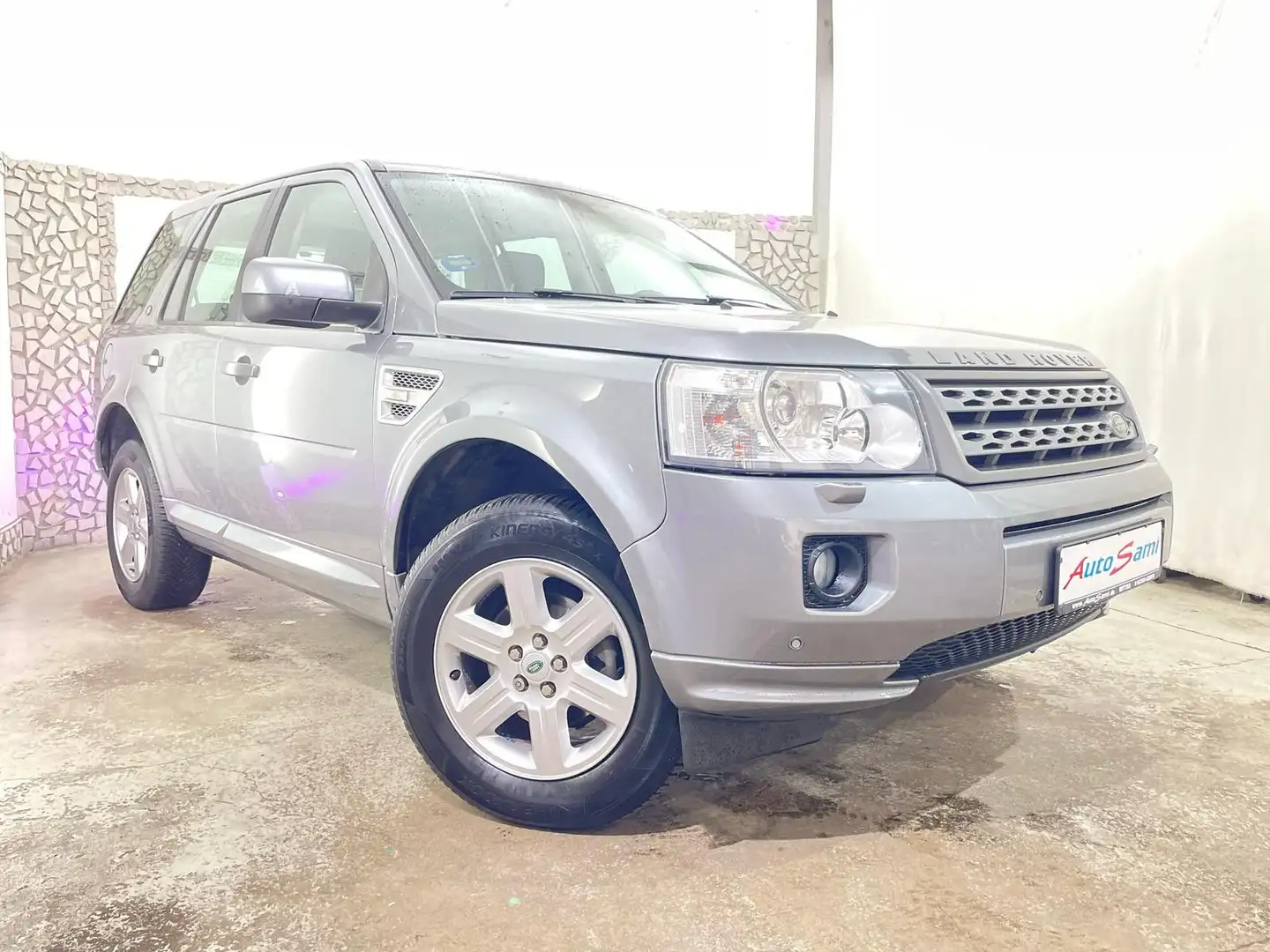 Land Rover Freelander 2 TD4 1.HAND ALPINE TEMPO ALLRAD AHK Grijs - 1