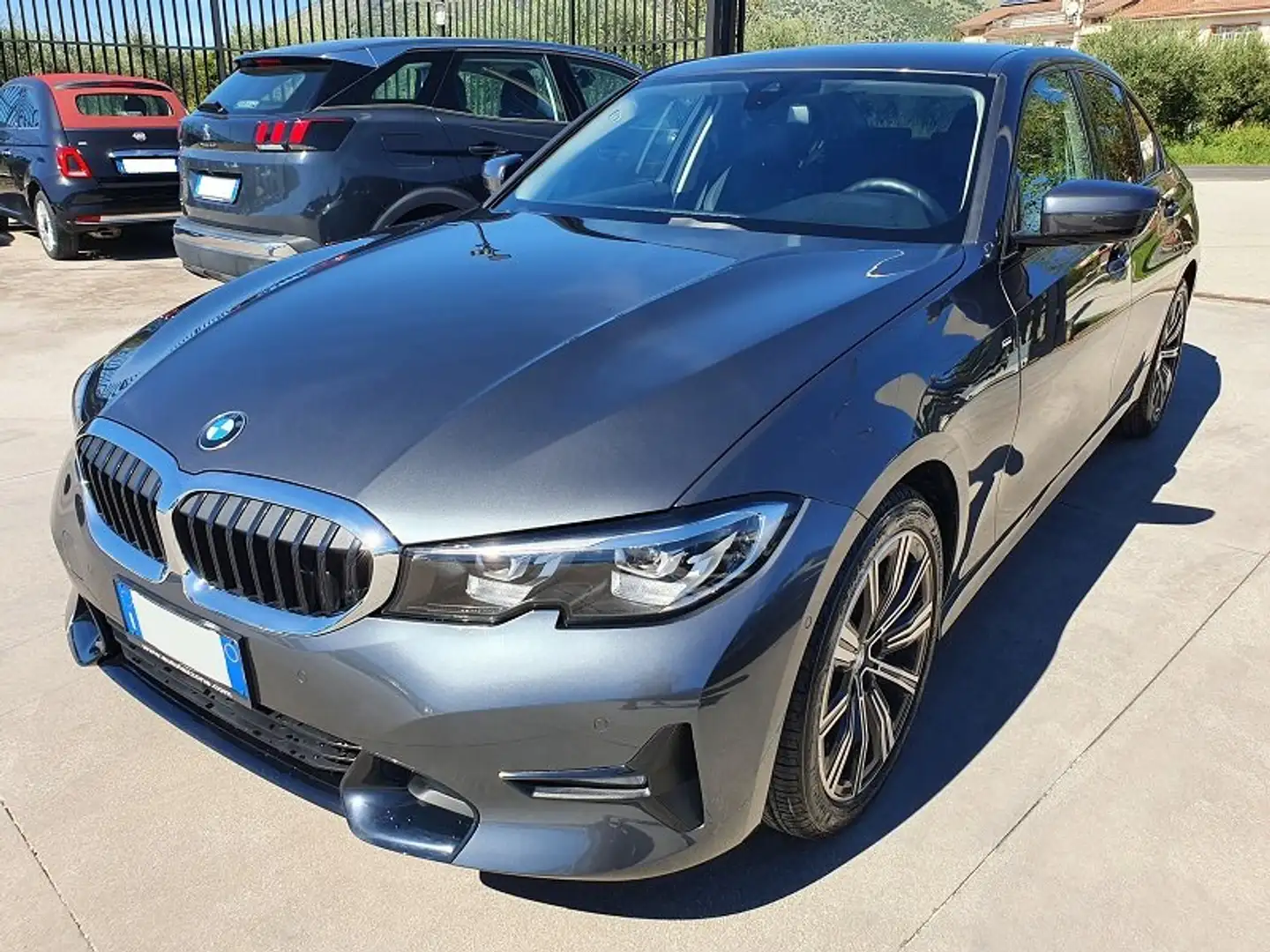 BMW 320 d 190CV Mild-Hybrid 48V Auto SPORT LED NAV 8.8 CAM Grigio - 2