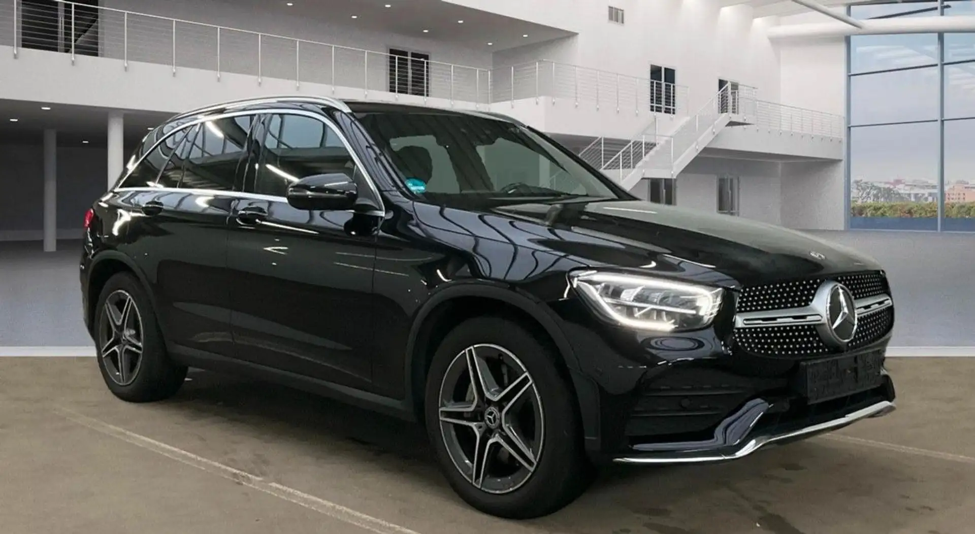 Mercedes-Benz GLC 400 d 4Matic AMG Burmester/Memory/Ahk/360* Noir - 2