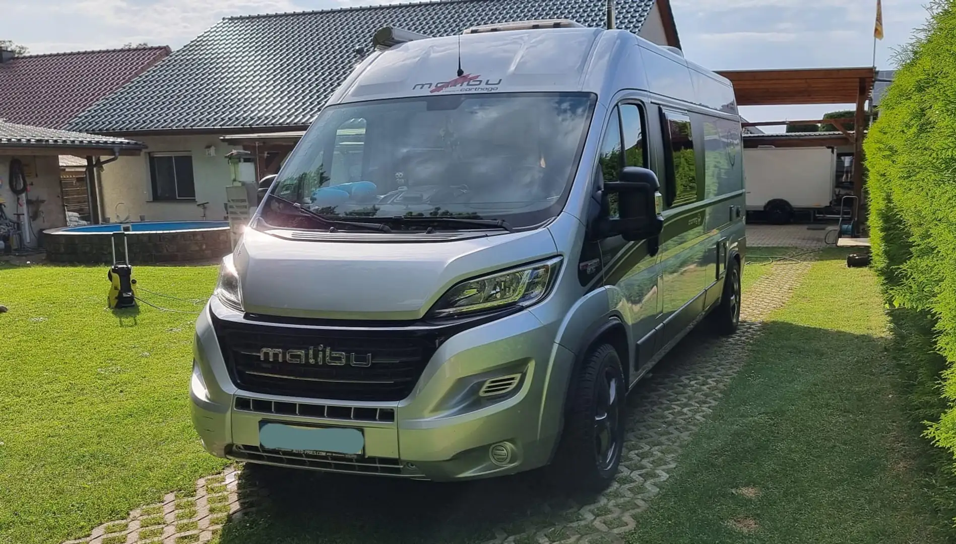 Caravans-Wohnm Carthago Malibu Van Plateado - 2