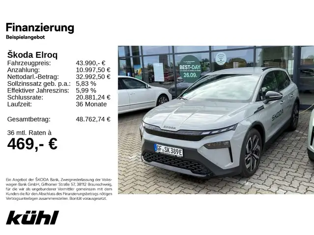 Skoda Elroq 60 Sportline