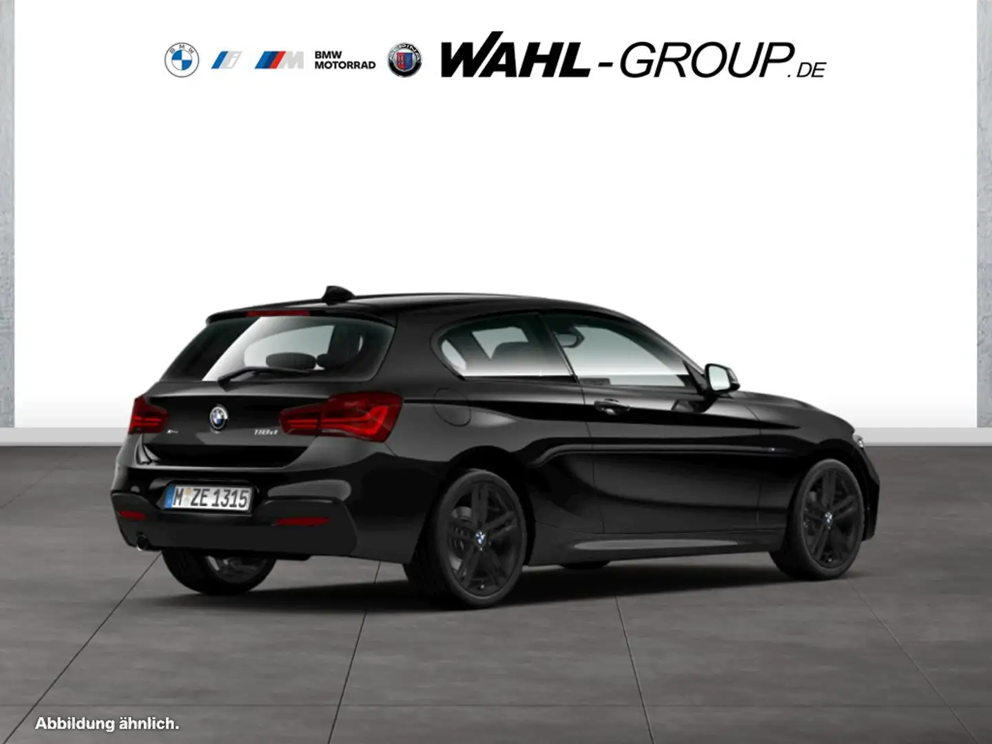 BMW 118 d xDrive 3-TÜRER M SPORT NAVI BUSINESS LED   GRA P Чёрный - 2