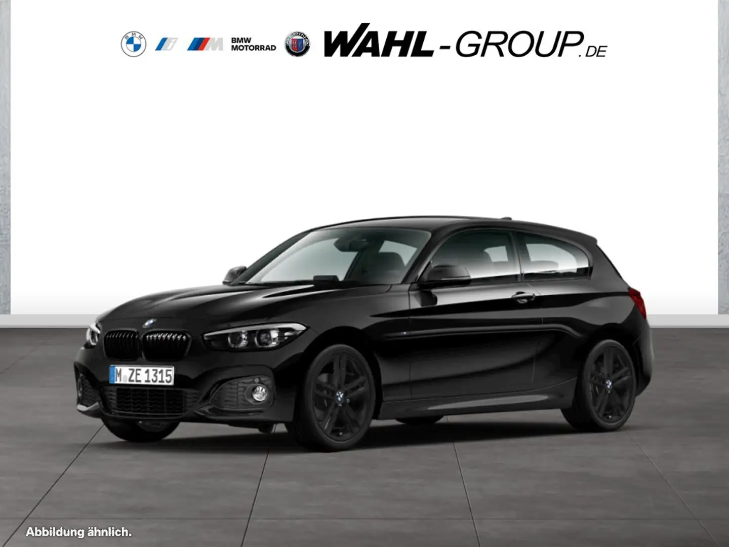BMW 118 d xDrive 3-TÜRER M SPORT NAVI BUSINESS LED   GRA P Чёрный - 1