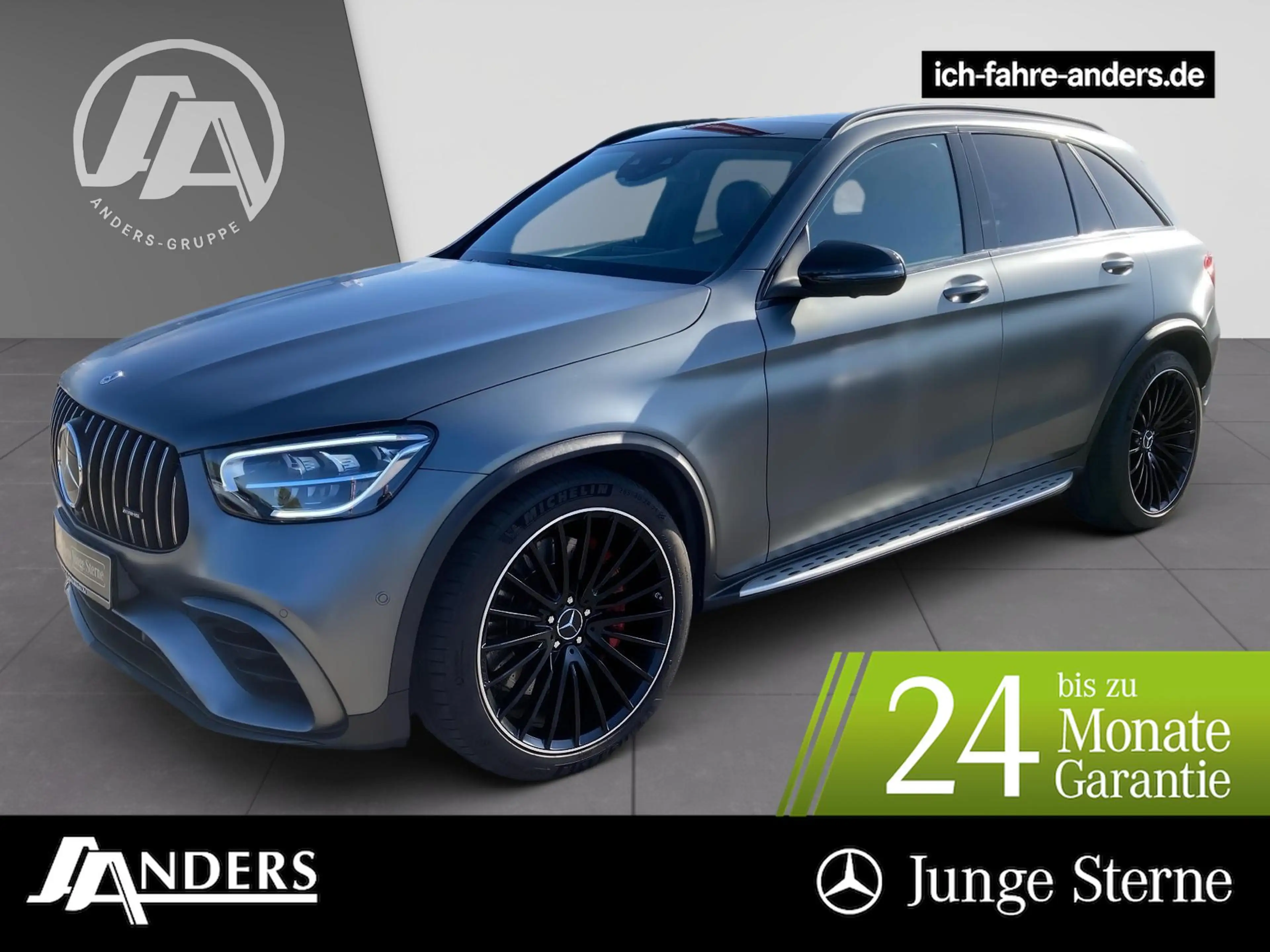 Mercedes-Benz GLC 63 AMG S 4M Pano+Burm+DISTR.+Night+DriversP