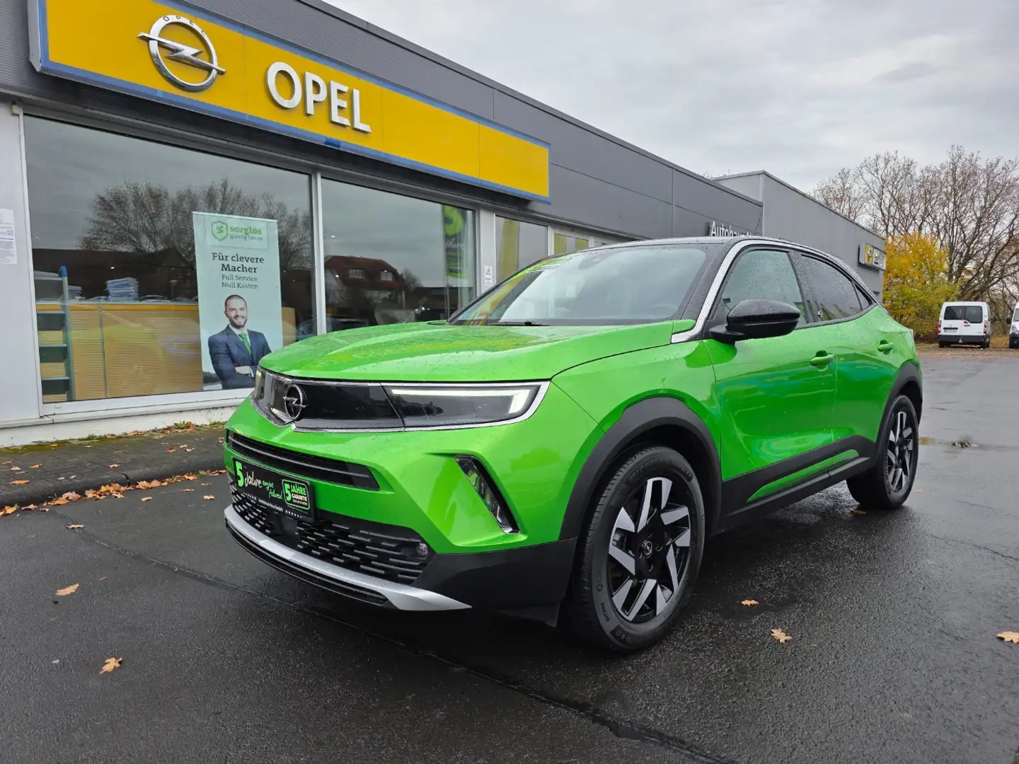 Opel Mokka-E Elegance 100% Elektrischer Fahrspaß Grün - 2