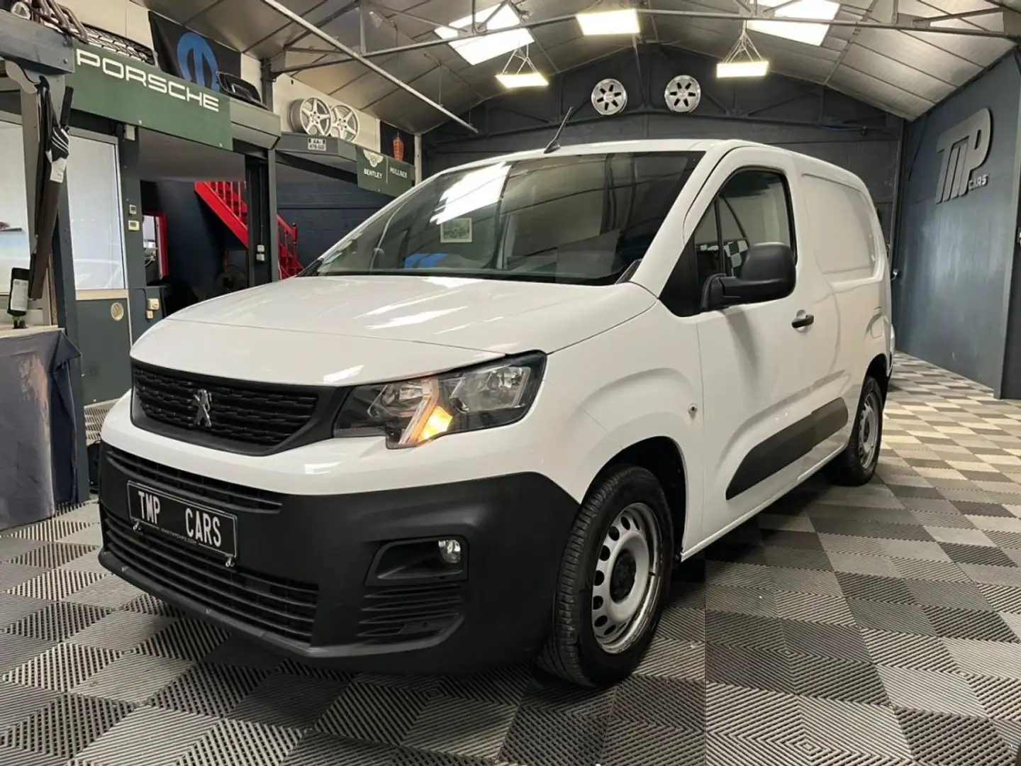 Peugeot Partner STANDARD 1000 1.6 BLUE HDI 100 ASPHALT Blanc - 2