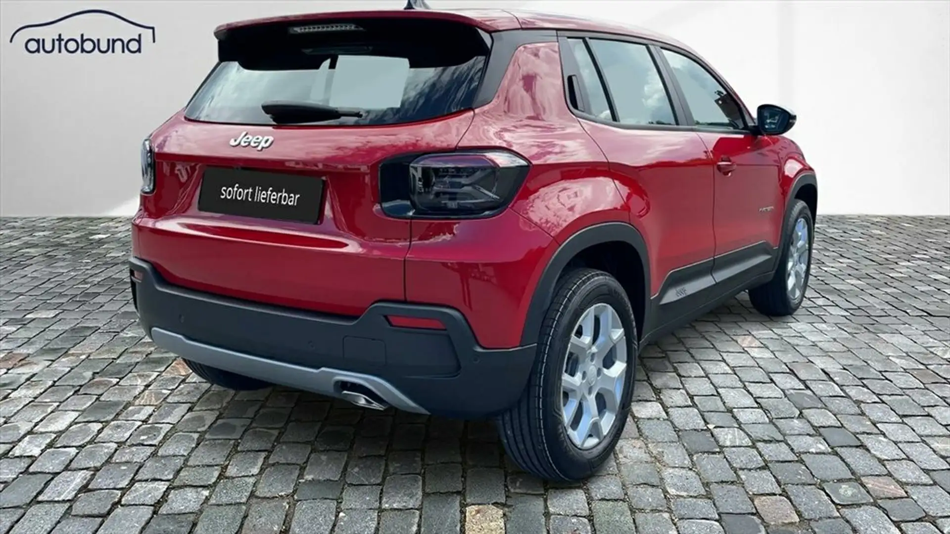 Jeep Avenger 1,2 T3 (MHEV) DCT Altitude Klimaaut. LED Kamera Rood - 2