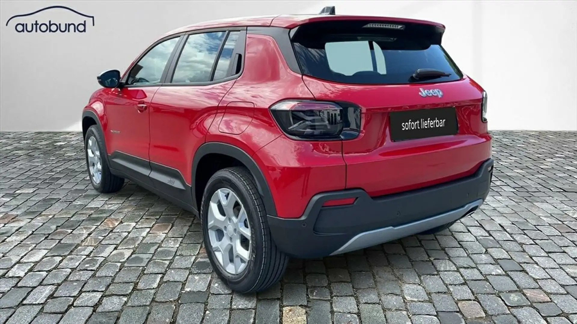 Jeep Avenger 1,2 T3 (MHEV) DCT Altitude Klimaaut. LED Kamera Rood - 1
