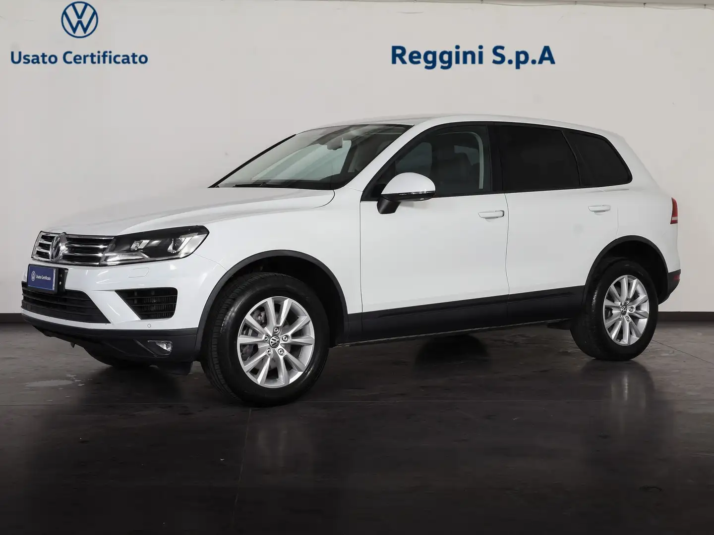 Volkswagen Touareg 3.0 v6 tdi 204cv tiptronic Wit - 1
