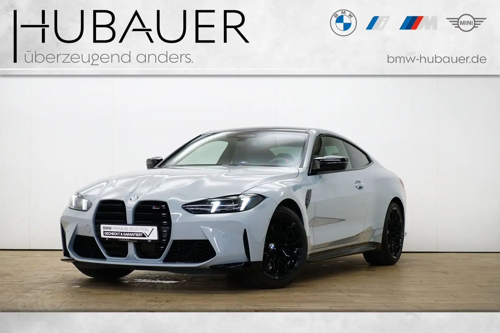 BMW M4 Coupé Competition xDrive [NEUES MODELL, HUD, ACC] Grau - 1