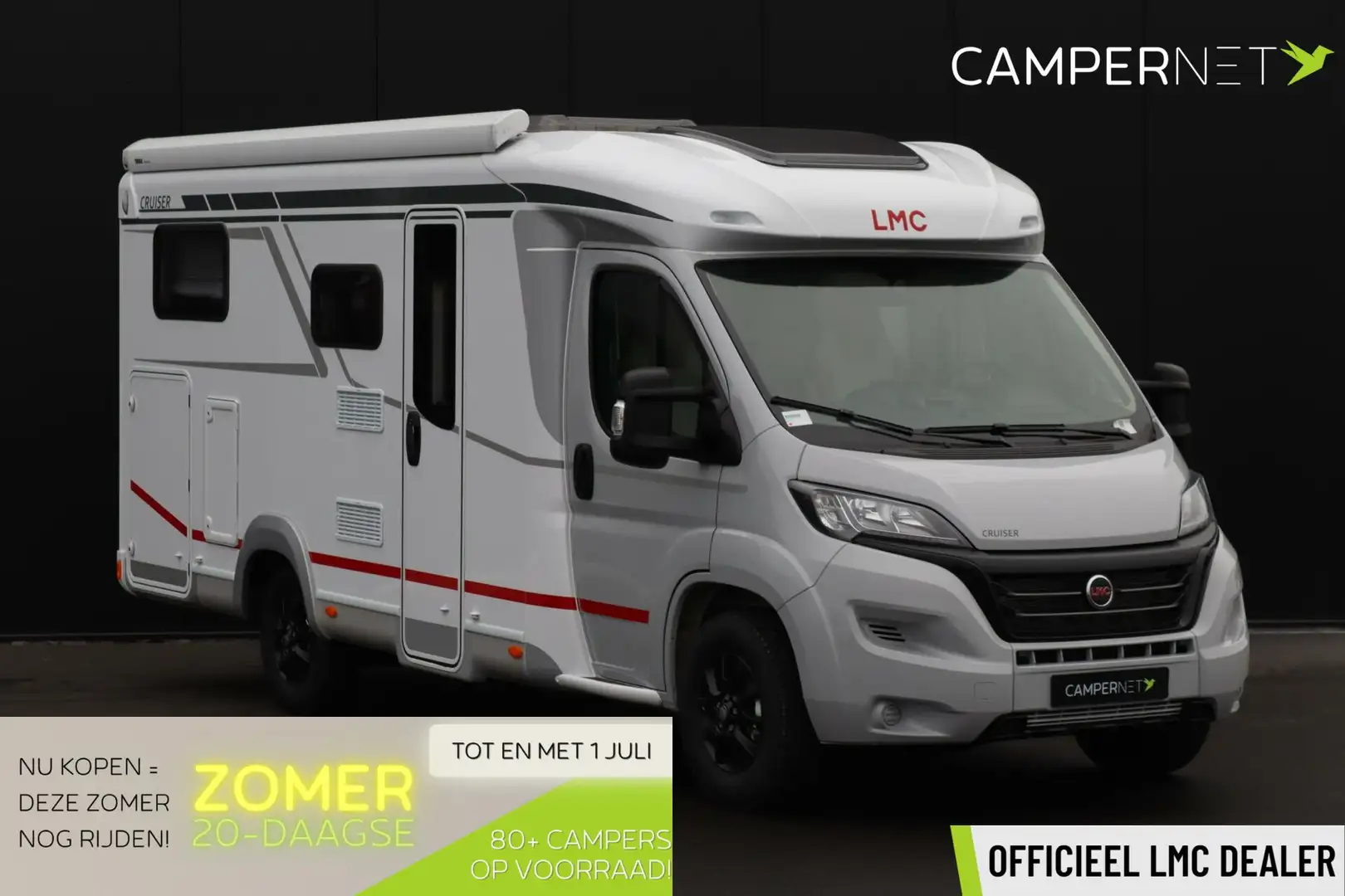 LMC Cruiser V646 140pk JTD | Smal model | 6.77m | Weiß - 1