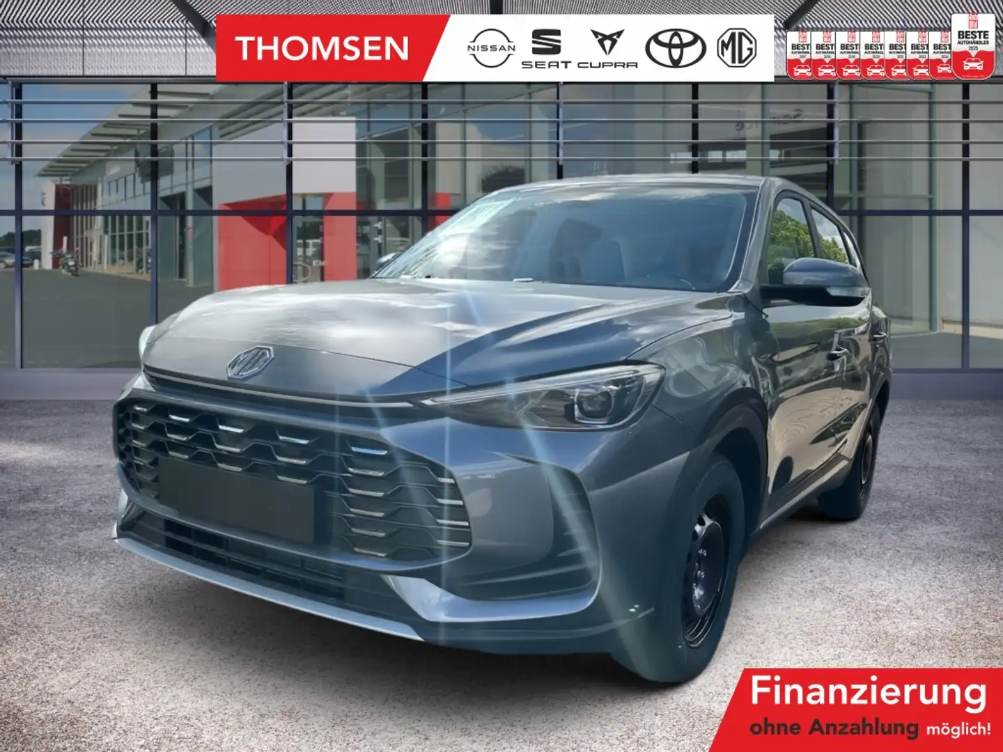 MG ZS Standard 1.5 116PS Navi ACC LED PDC KlimaA SHZ Grijs - 1