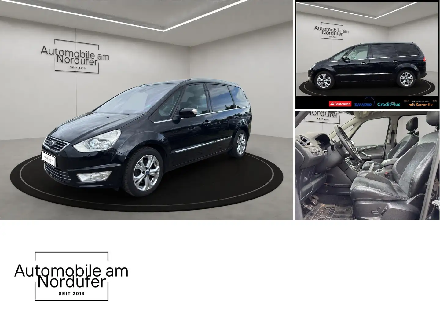 Ford Galaxy 1.6 EcoBoost Titanium-2Hand-7Sitzer-Leder-BiXenon Noir - 2