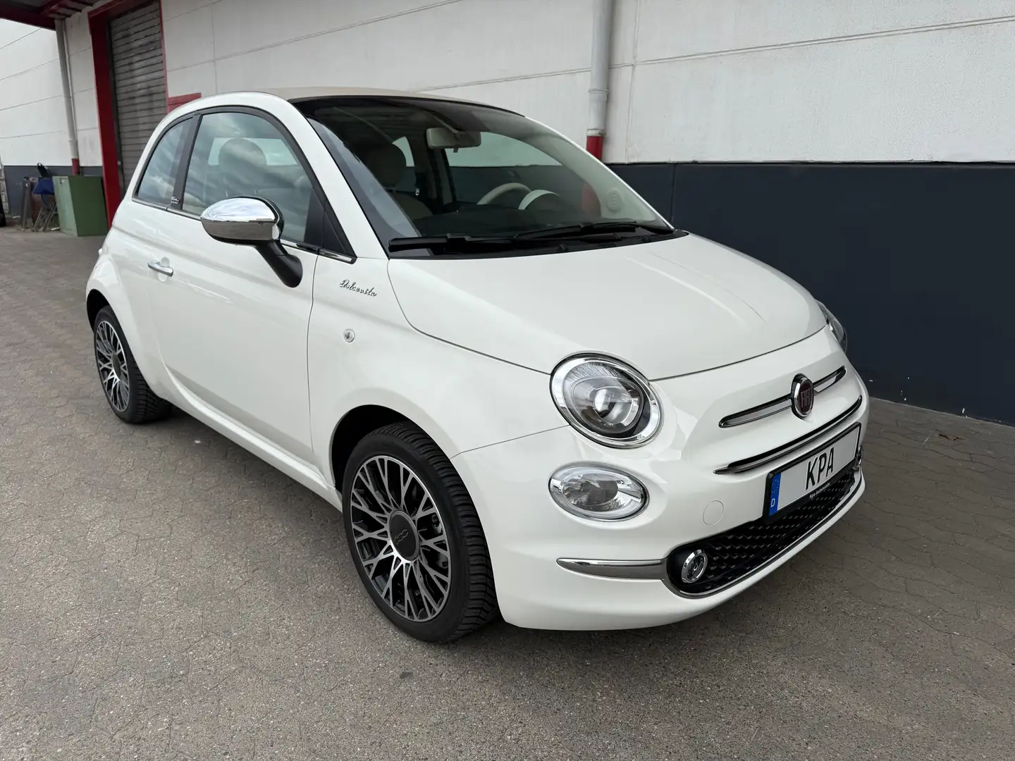 Fiat 500 Hybrid*Dolcevita*Cabrio*DAB+*1Hd*3054km*Tüv NEU Blanco - 2