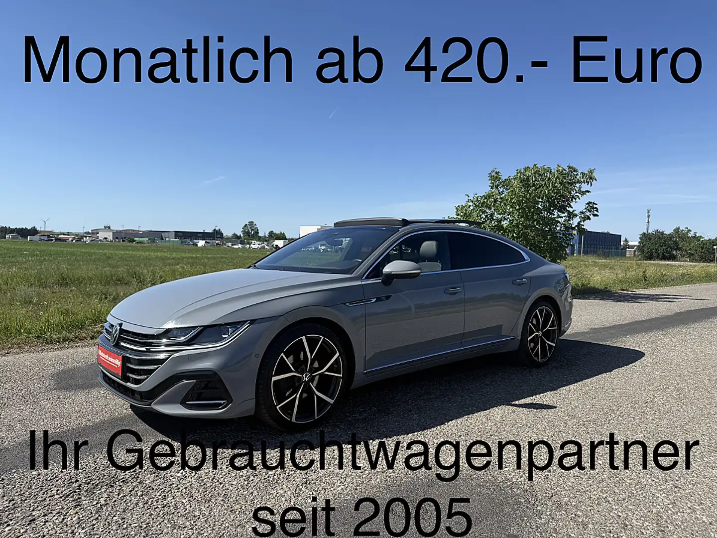 Volkswagen Arteon R-Line 2,0 TDI DSG Grau - 1