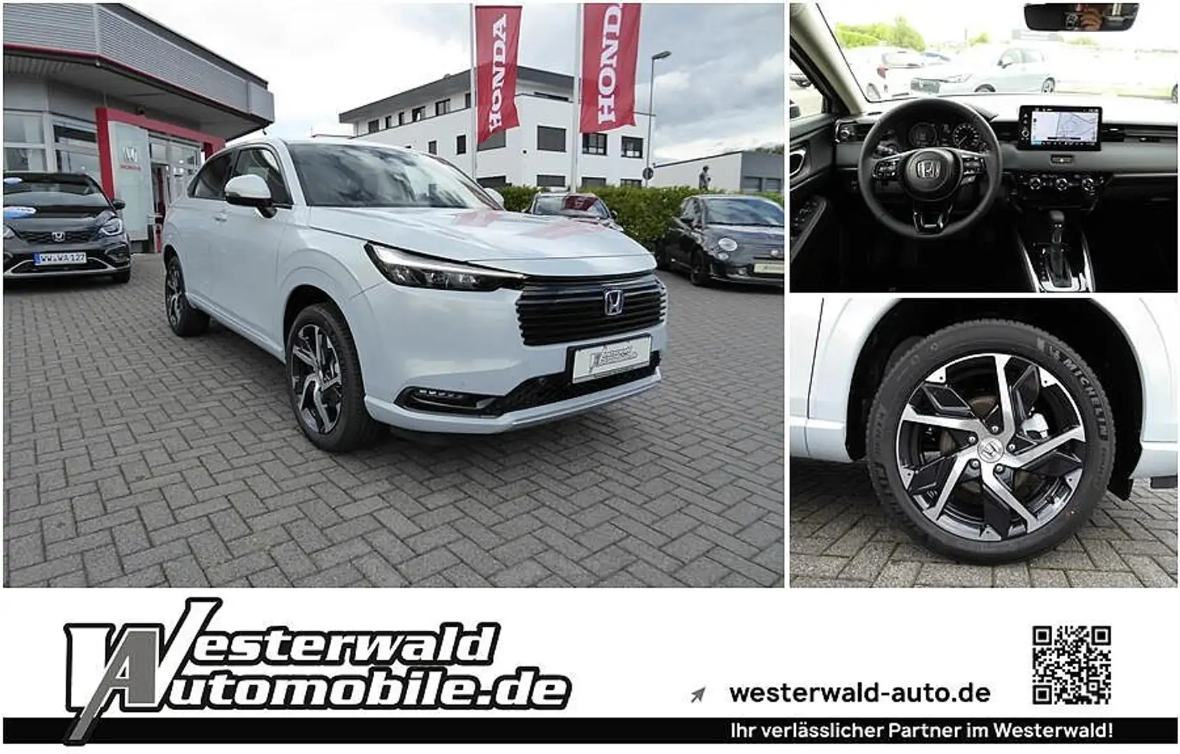 Honda HR-V Hybrid e:HEV 1.5 i-MMD Advance Plus Bianco - 2