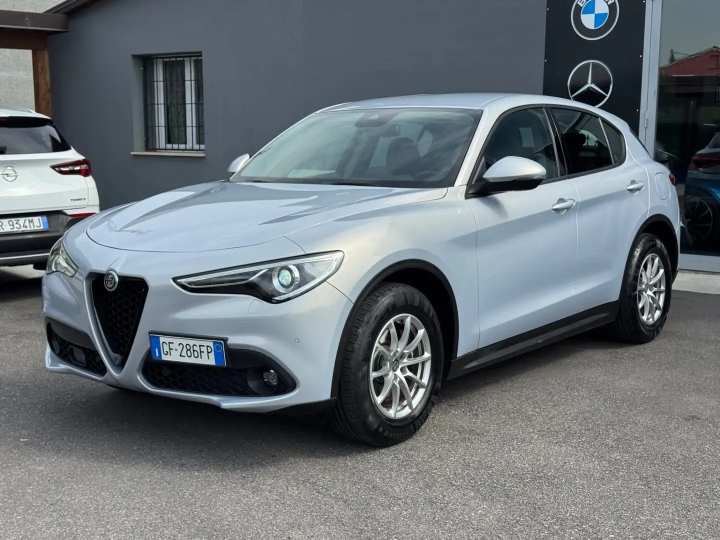 Alfa Romeo Stelvio Stelvio 2.2 Turbodiesel 190 CV AT8 Q4 Sprint Blu/Azzurro - 1