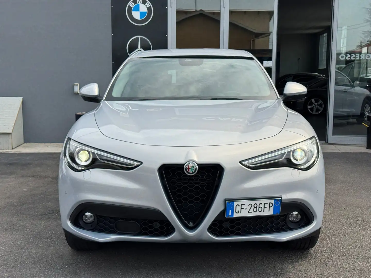 Alfa Romeo Stelvio Stelvio 2.2 Turbodiesel 190 CV AT8 Q4 Sprint Blu/Azzurro - 2