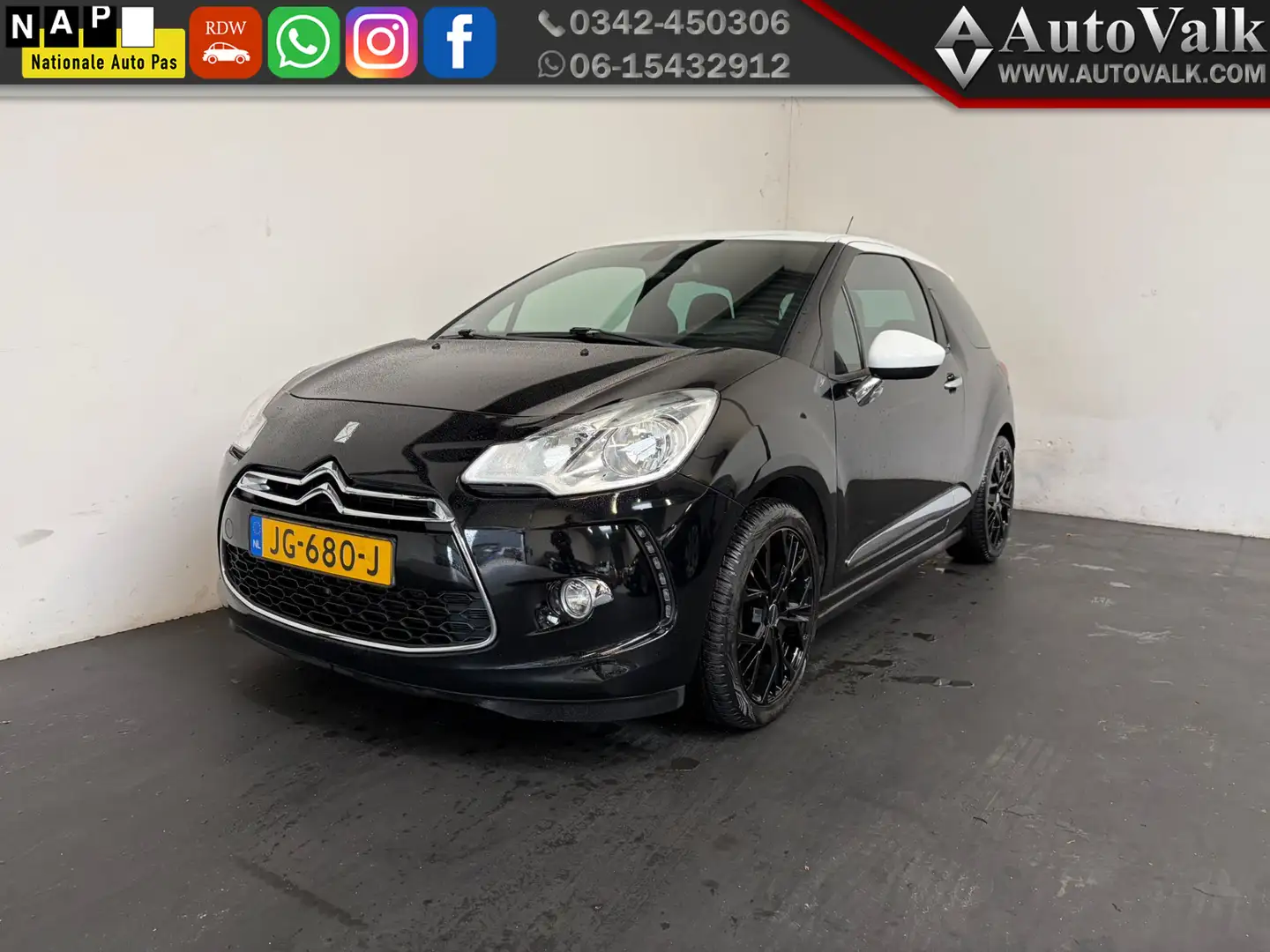 Citroen DS3 1.6 THP Sport Chic Negro - 1