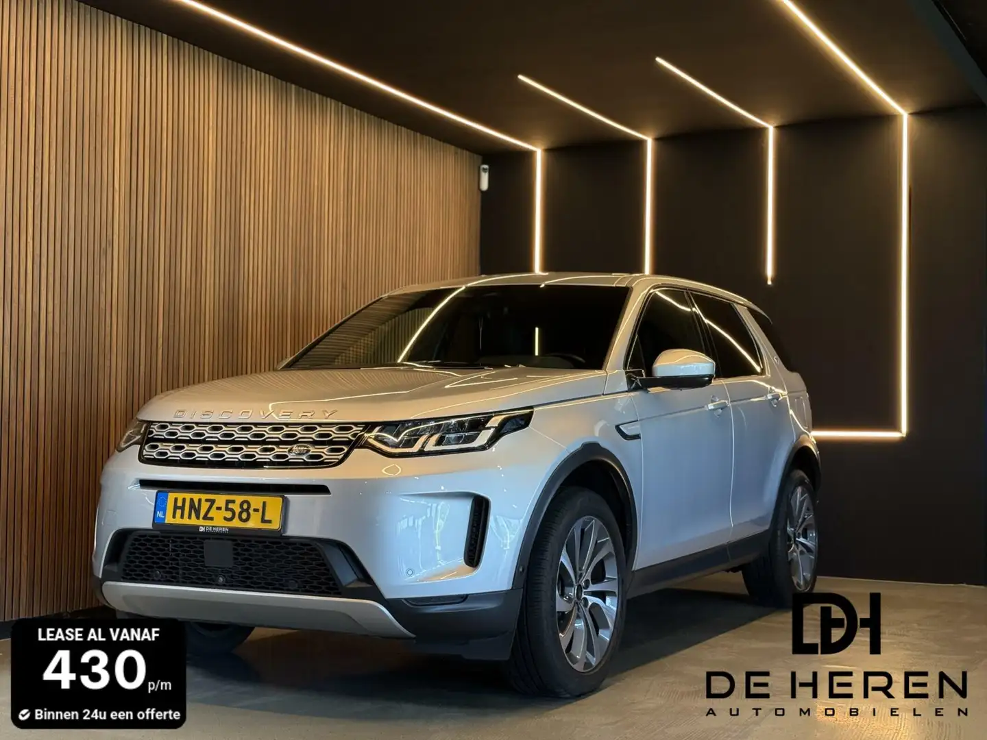 Land Rover Discovery Sport P300e 1.5 R-Dynamic HSE 12 MND GR Grijs - 1
