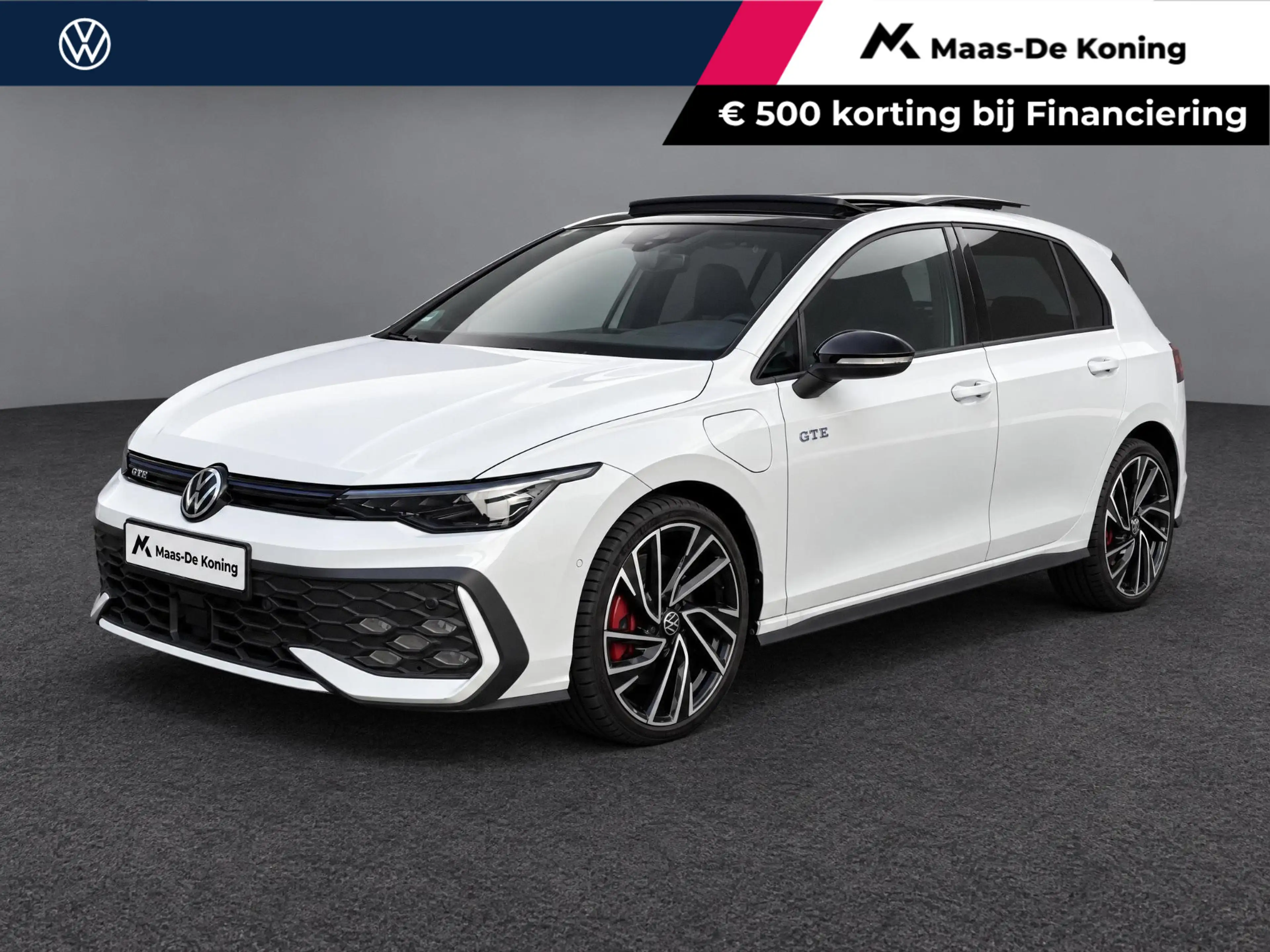 Volkswagen Golf GTE 1.5 272pk DSG eHybrid · Panoramadak · Leder · Trek